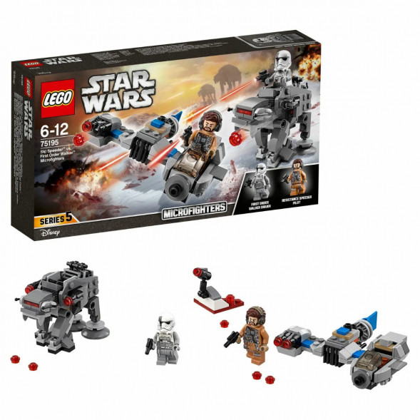Конструктор LEGO Star Wars 75195 Бой пехотинцев Первого Ордена против спидера на лыжах в Сургуте
