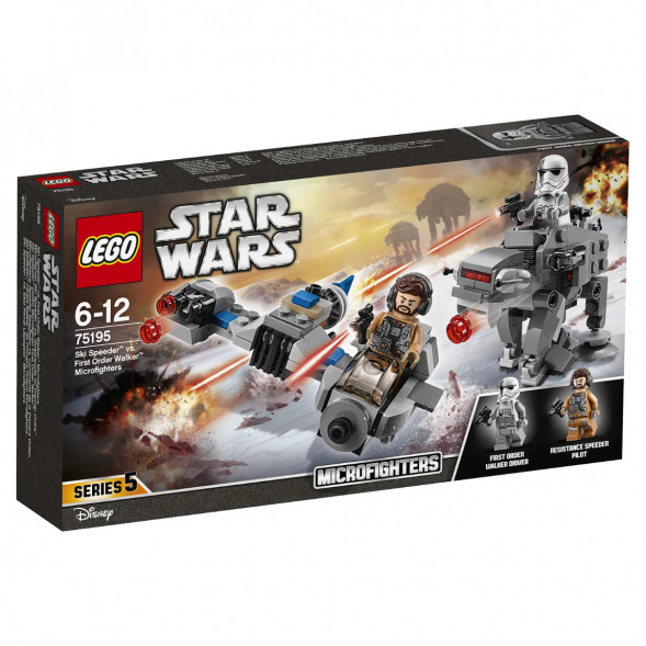 Конструктор LEGO Star Wars 75195 Бой пехотинцев Первого Ордена против спидера на лыжах в Сургуте