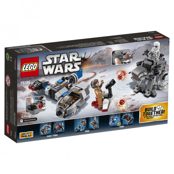 Конструктор LEGO Star Wars 75195 Бой пехотинцев Первого Ордена против спидера на лыжах в Сургуте