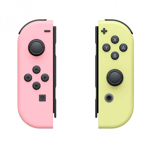 Геймпад Nintendo Switch Joy-Con controllers Duo, пастельный розовый / пастельный жёлтый в Сургуте