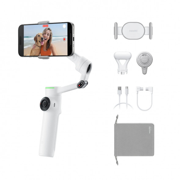 Стабилизатор Insta360 Flow 2 Pro Creator Kit, Summit White в Сургуте