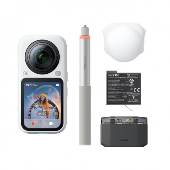 Экшн-камера Insta360 X6 Essentials Bundle, White в Сургуте