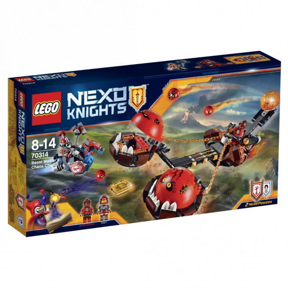 Конструктор LEGO Nexo Knights 70314 Безумная колесница Укротителя в Сургуте