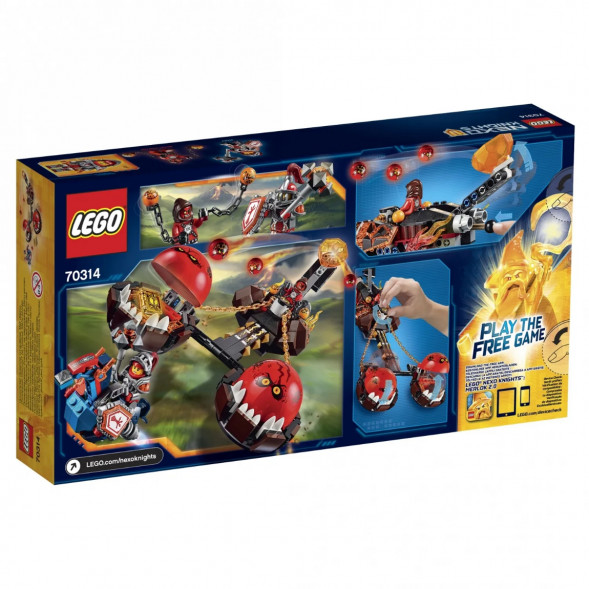 Конструктор LEGO Nexo Knights 70314 Безумная колесница Укротителя в Сургуте