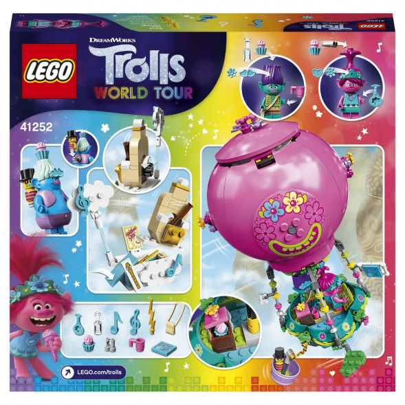 Конструктор LEGO Trolls 41252 Путешествие Розочки на воздушном шаре в Сургуте