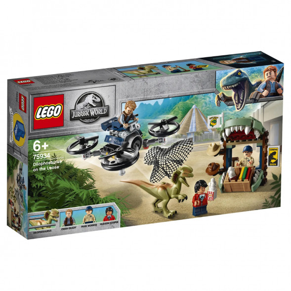 Конструктор LEGO Jurassic World 75934 Побег дилофозавра в Сургуте
