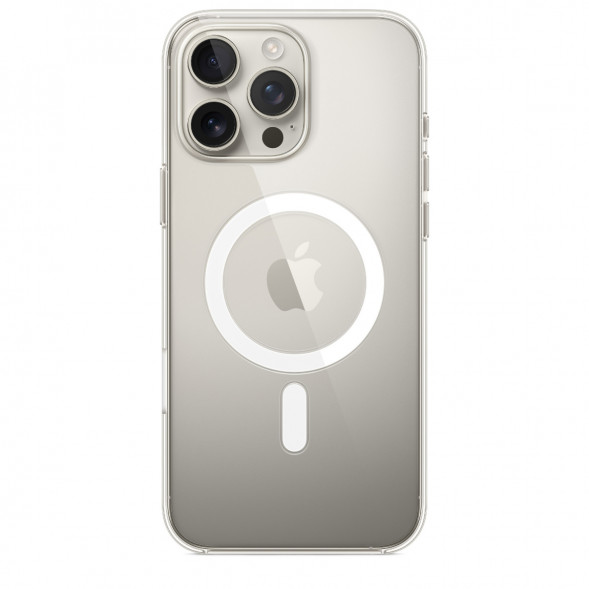 Чехол Apple Clear Case with MagSafe для iPhone 16 Pro Max, прозрачный (MA7F4ZM/A) в Сургуте