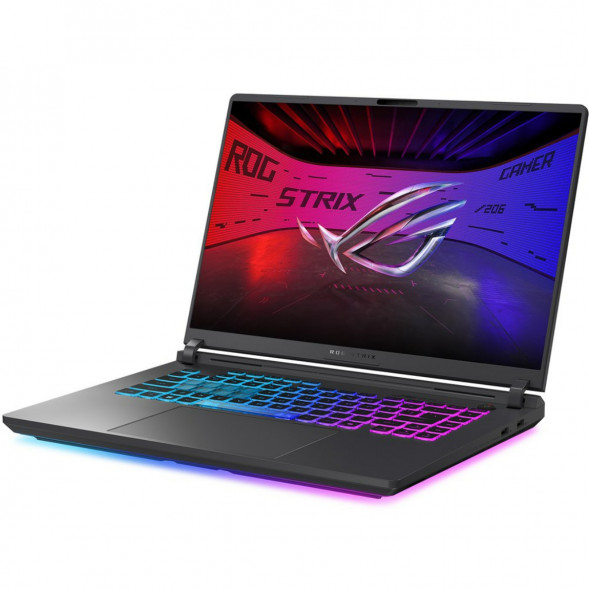 Ноутбук игровой ASUS ROG Strix G16 G615JMR-TS415 (16&amp;quot;, IPS, Intel Core i7-14650HX 2.2ГГц, 16-ядерный, 16ГБ DDR5, 512 ГБ SSD, NVIDIA GeForce RTX 5060 - 8 ГБ, без ОС), серый в Сургуте