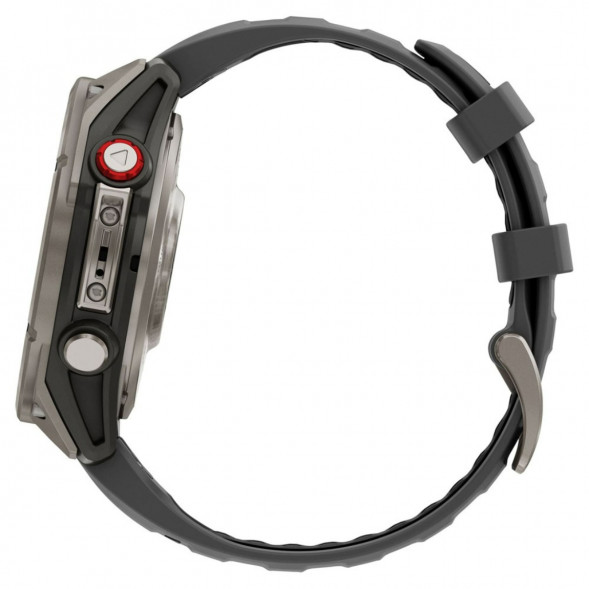 Умные часы Garmin Fenix 8 PRO, 47 мм, AMOLED, Sapphire, Titanium with Graphite/Black Silicone Band 010-03198-10 в Сургуте