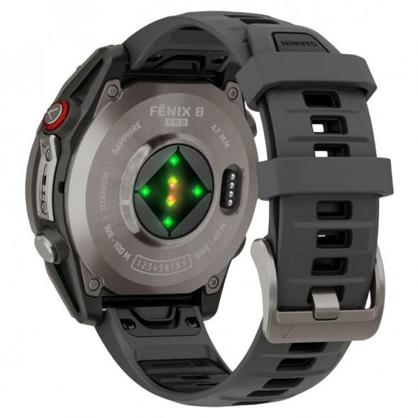 Умные часы Garmin Fenix 8 PRO, 47 мм, AMOLED, Sapphire, Titanium with Graphite/Black Silicone Band 010-03198-10 в Сургуте