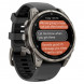 Умные часы Garmin Fenix 8 PRO, 47 мм, AMOLED, Sapphire, Titanium with Graphite/Black Silicone Band 010-03198-10 в Сургуте