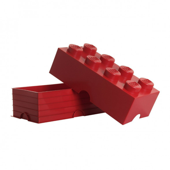 Пластиковый кубик для хранения LEGO Creator 4004, красный в Сургуте