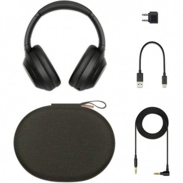 Беспроводные наушники Sony WH-1000XM4, черный в Сургуте