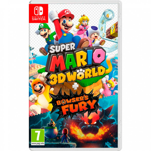 Игра Super Mario 3D World + Bowser&amp;#039;s Fury [Nintendo Switch, русские субтитры] в Сургуте