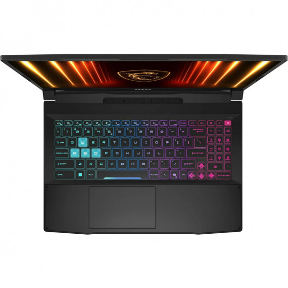 Ноутбук MSI Katana 15 HX B14WFK-1065XRU (15.6&amp;quot;, IPS, Intel Core i5 14450HX 2.4ГГц, 10 ядер, 16ГБ DDR5, 512ГБ SSD, NVIDIA GeForce RTX 5060 - 8 ГБ, FreeDOS), черный в Сургуте