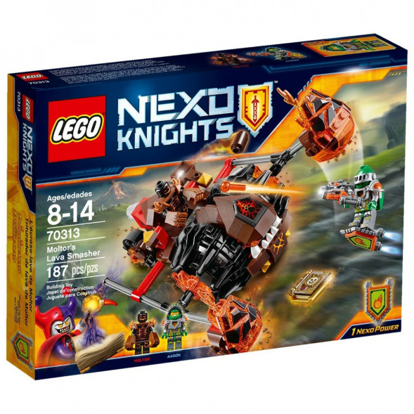 Конструктор LEGO Nexo Knights 70313 Лавинный разрушитель Молтора в Сургуте