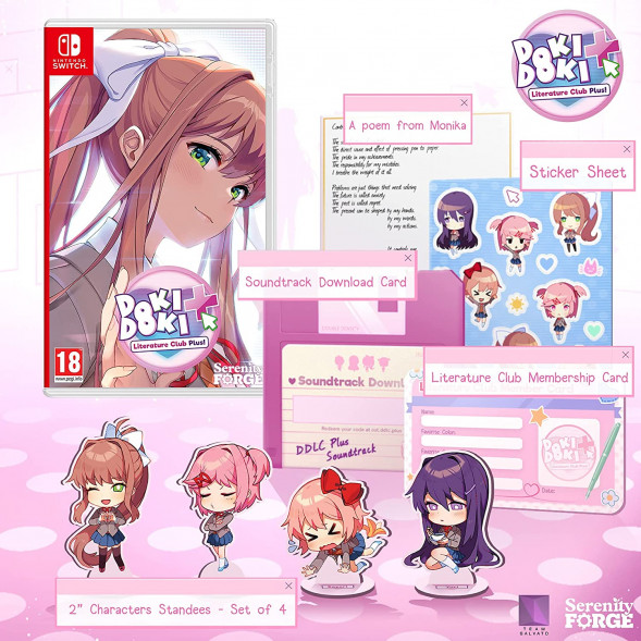 Игра Doki Doki Literature Club Plus! [Nintendo Switch, русские субтитры] в Сургуте