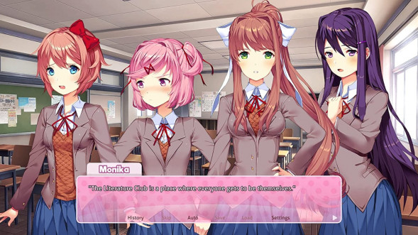 Игра Doki Doki Literature Club Plus! [Nintendo Switch, русские субтитры] в Сургуте