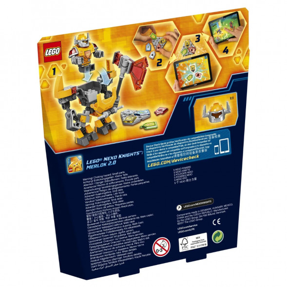 Конструктор LEGO Nexo Knights 70365 Боевые доспехи Акселя в Сургуте