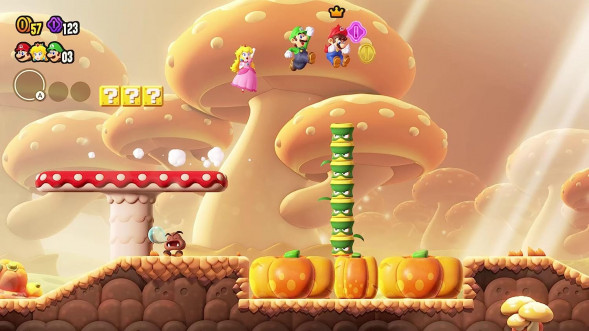Игра Super Mario Bros. Wonder [Nintendo Switch, Русская версия] в Сургуте