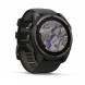 Умные часы Garmin Fenix 8, 51 мм, Solar, Sapphire Carbon Gray DLC Titanium with Black/Pebble Gray Silicone 010-02907-10 в Сургуте