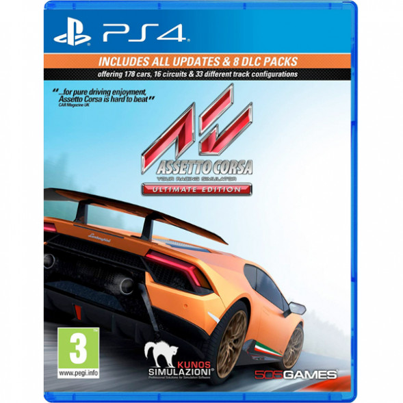 Игра Assetto Corsa. Ultimate Edition [PS4, русские субтитры] в Сургуте