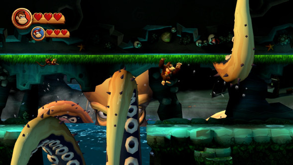 Игра Donkey Kong Country Returns HD [Nintendo Switch, английская версия] в Сургуте