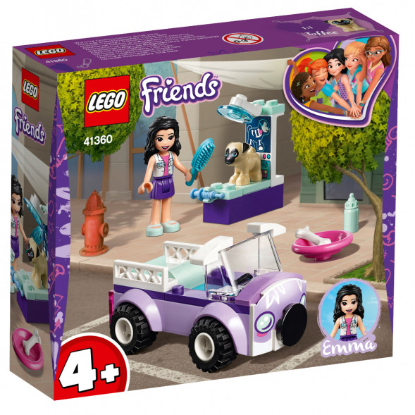 Конструктор LEGO Friends 41360 Передвижная ветклиника Эммы в Сургуте
