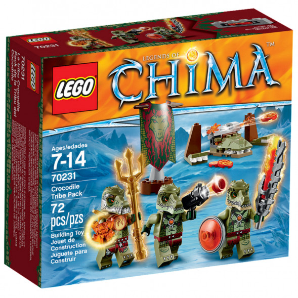 Конструктор LEGO Legends of Chima 70231 Лагерь Клана Крокодилов в Сургуте