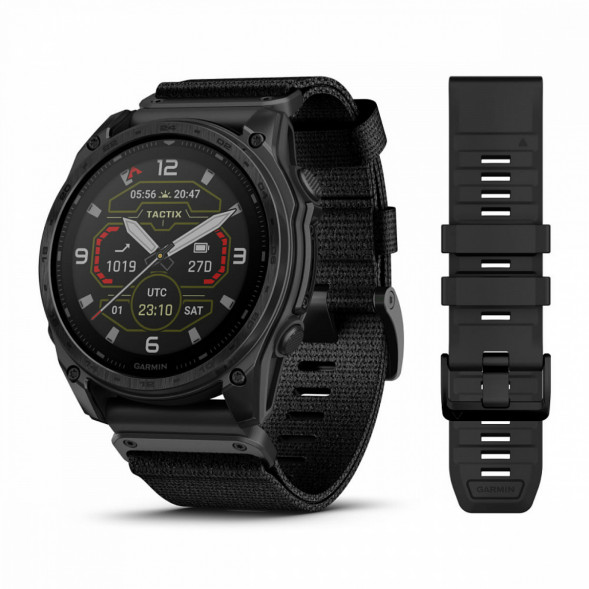 Умные часы Garmin Tactix 8 51 mm Solar Sapphire Elite Applied Ballistics 010-03407-11 в Сургуте