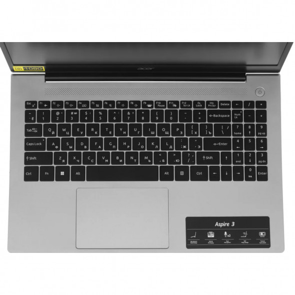Ноутбук Acer Aspire 3 A325-42 (15.6&amp;quot;, IPS, AMD Ryzen 7 7730U 2ГГц, 8 ядер, 16ГБ DDR4, 512ГБ SSD, AMD Radeon Graphics, без ОС), серебристый в Сургуте