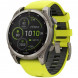 Умные часы Garmin Fenix 8, 51 мм, Solar, Sapphire Titanium with AMP Yellow/Graphite Silicone Band 010-02907-20 в Сургуте