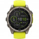 Умные часы Garmin Fenix 8, 51 мм, Solar, Sapphire Titanium with AMP Yellow/Graphite Silicone Band 010-02907-20 в Сургуте