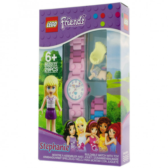 Часы LEGO Friends 8020172 Stephanie с минифигурой в Сургуте