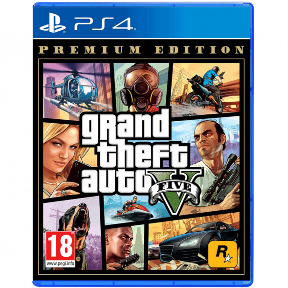 Grand Theft Auto V Premium Edition [PS4, русские субтитры] в Сургуте