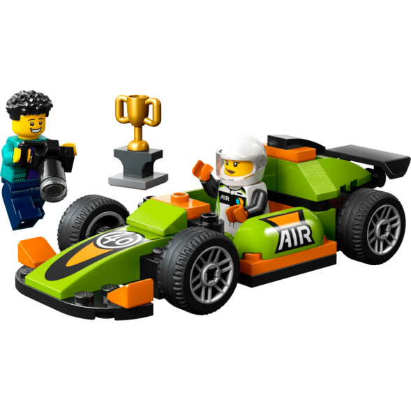 Конструктор LEGO City 60399 Зеленый Гоночный автомобиль в Сургуте
