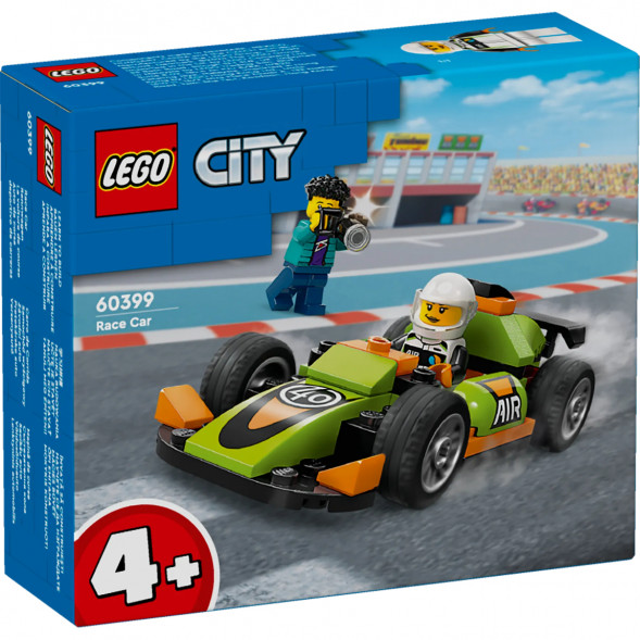 Конструктор LEGO City 60399 Зеленый Гоночный автомобиль в Сургуте