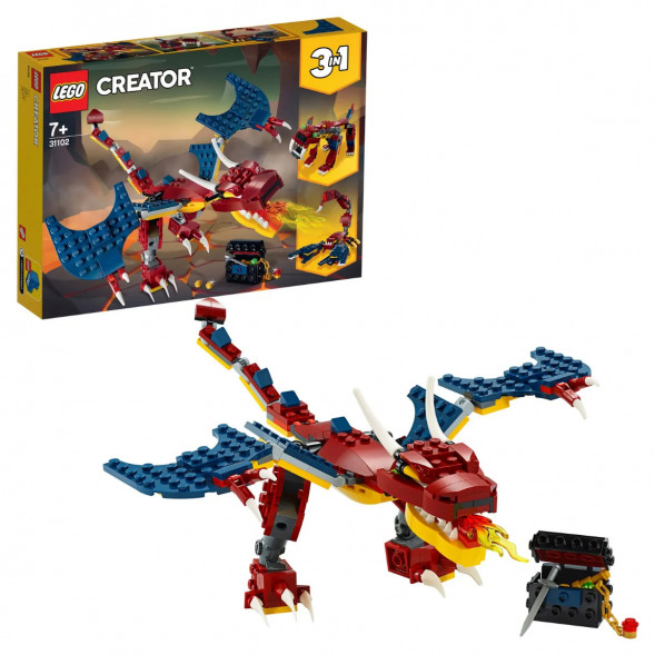 Конструктор LEGO Creator 31102 Огненный дракон в Сургуте
