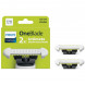 Сменные лезвия Philips OneBlade Intimate, 2 шт, QP229/52 в Сургуте