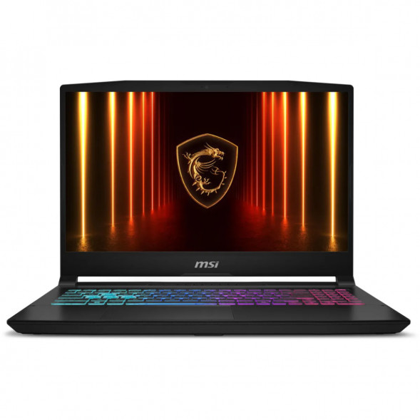 Ноутбук MSI Katana 15 HX B14WGK-293US (15.6&amp;quot;, IPS, Intel Core i7 14650HX 2.2ГГц, 16-ядерный, 16ГБ DDR5, 1ТБ SSD, NVIDIA GeForce RTX 5070 - 8 ГБ, Windows 11 Home), черный в Сургуте