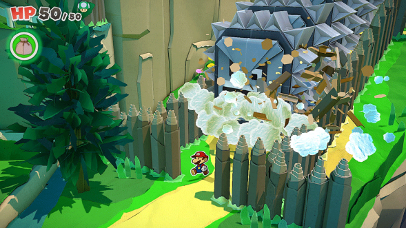 Игра Paper Mario: The Origami King [Nintendo Switch, английская версия] в Сургуте