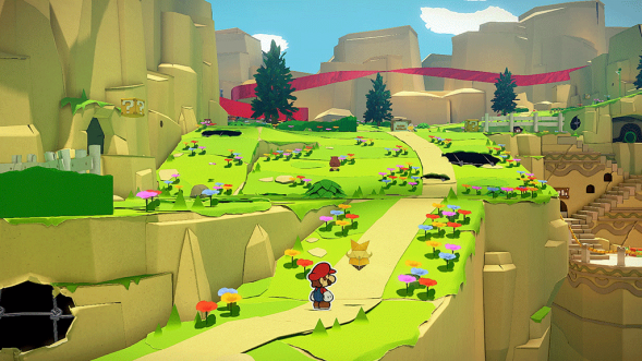 Игра Paper Mario: The Origami King [Nintendo Switch, английская версия] в Сургуте