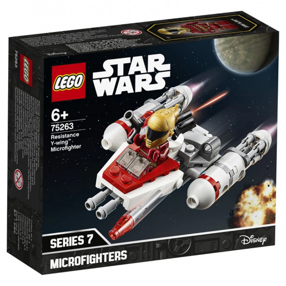Конструктор LEGO Star Wars 75263 Микрофайтеры Истребитель Сопротивления типа Y в Сургуте