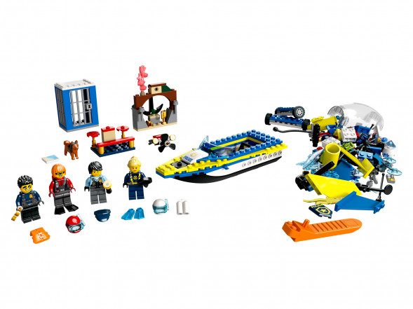 Конструктор LEGO City 60355 Детективные миссии водной полиции в Сургуте