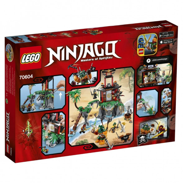 Конструктор LEGO Ninjago 70604 Остров тигриных вдов в Сургуте