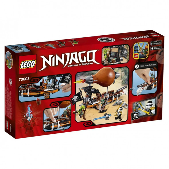 Конструктор LEGO Ninjago 70603 Дирижабль-штурмовик в Сургуте