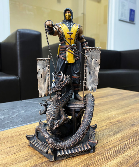 3D фигурка Скорпион Mortal Kombat в Сургуте