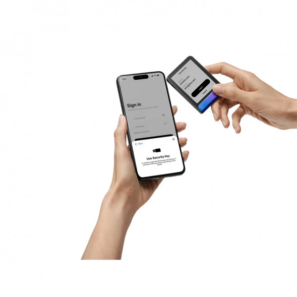 Аппаратный криптокошелек Ledger Flex+Recovery Key, Neptune Blue в Сургуте