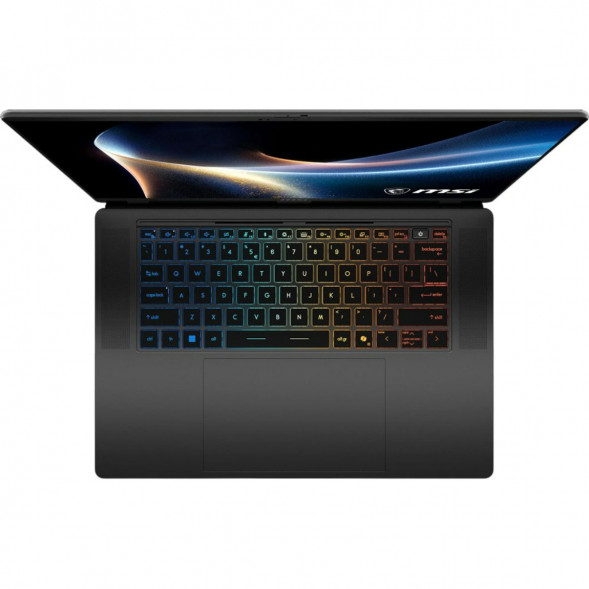 Ноутбук игровой MSI Stealth 16 AI+ B3WH-013RU (16&amp;quot;, OLED, Intel Core Ultra 9 386H 2.1ГГц, 16 ядер, 32ГБ DDR5, 1ТБ SSD, NVIDIA GeForce RTX 5070 Ti, Windows 11), черный в Сургуте