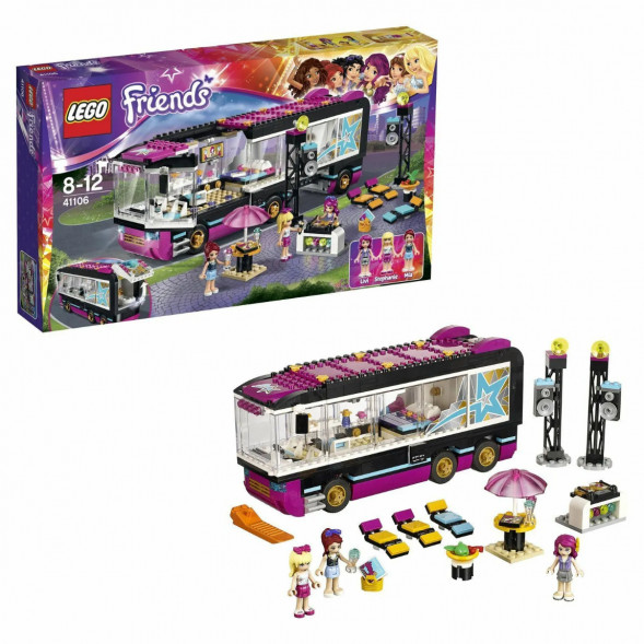 Конструктор LEGO Friends 41106 Поп звезда: гастроли в Сургуте